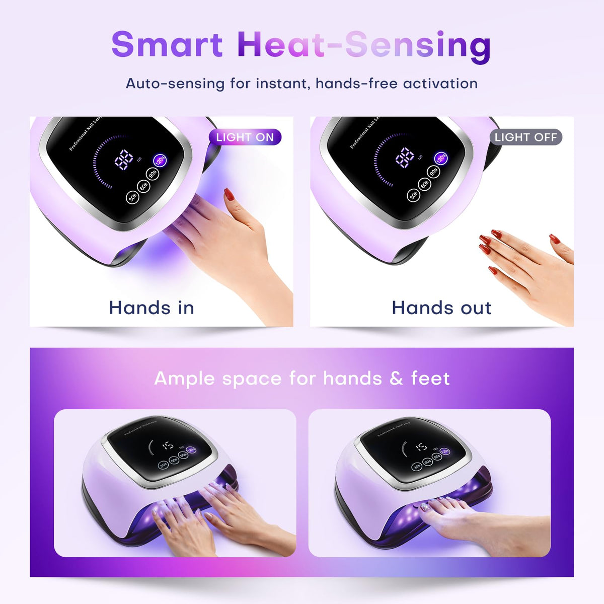 Gugusure in a home manicure scene showing professional results and easy at-home use