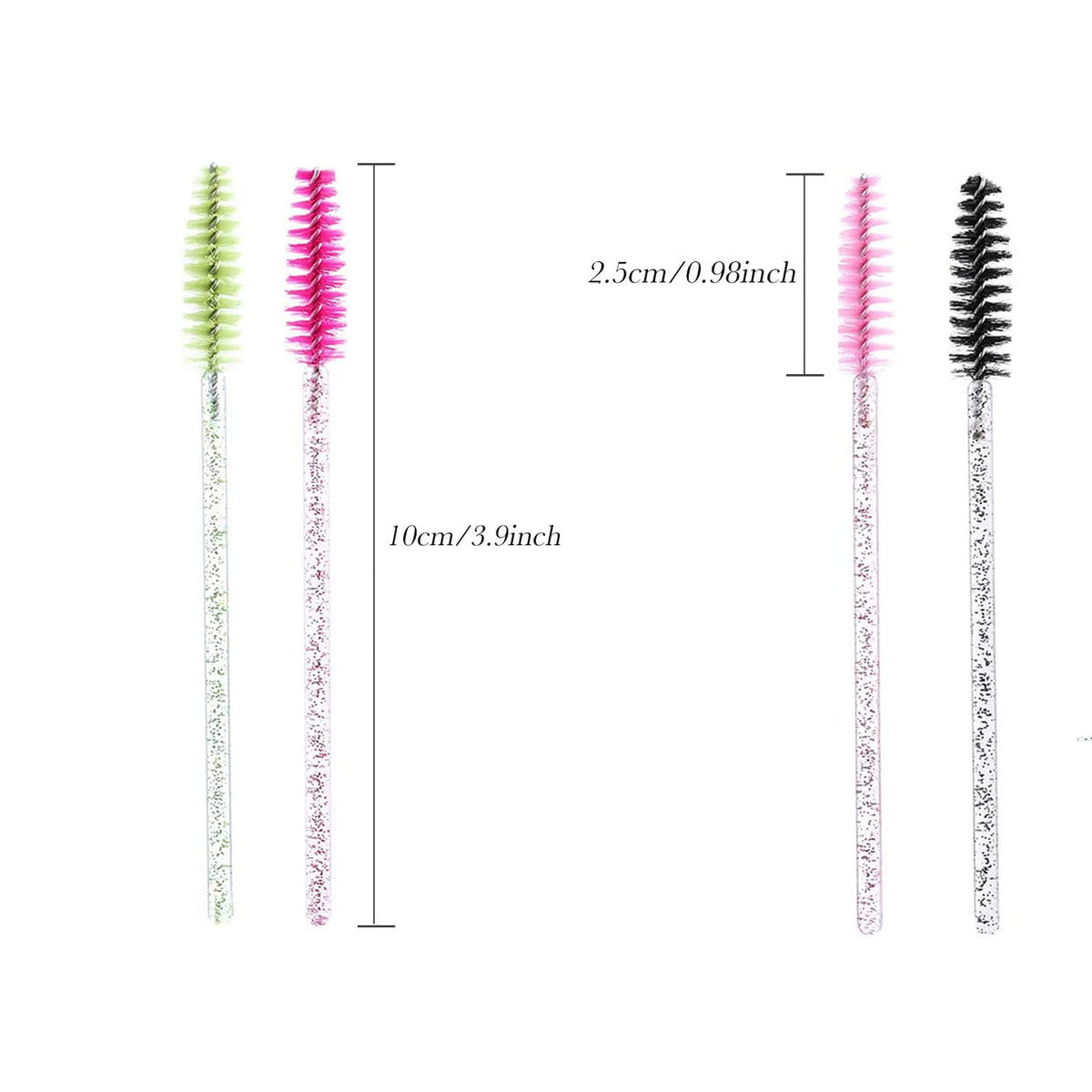 GUMIKE close-up of soft nylon bristles demonstrating gentle lash separation