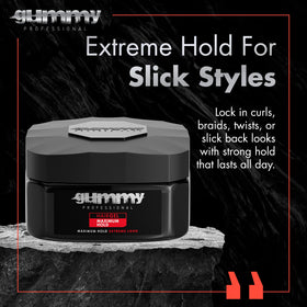 Gummy clear gel texture close-up highlighting smooth, non-sticky consistency