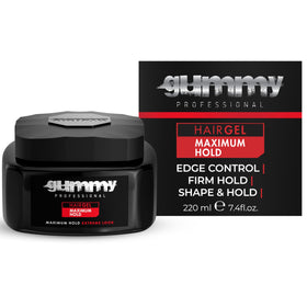 Gummy front packaging 220 ml showing clear gel and label for fast identification