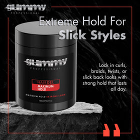 Gummy clear gel texture closeup highlighting smooth, non‑flaky finish