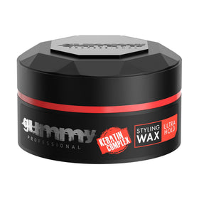Gummy jar front view showing brand and packaging benefit of strong hold