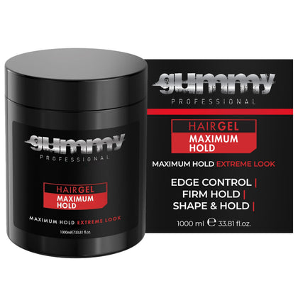 Gummy front packaging showing large 1000ml container and branding for value
