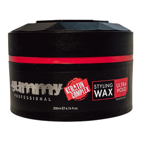 Gummy texture close-up highlighting smooth wax consistency