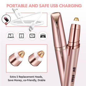 gurelax LED light detail illuminating tiny hairs for precise removal