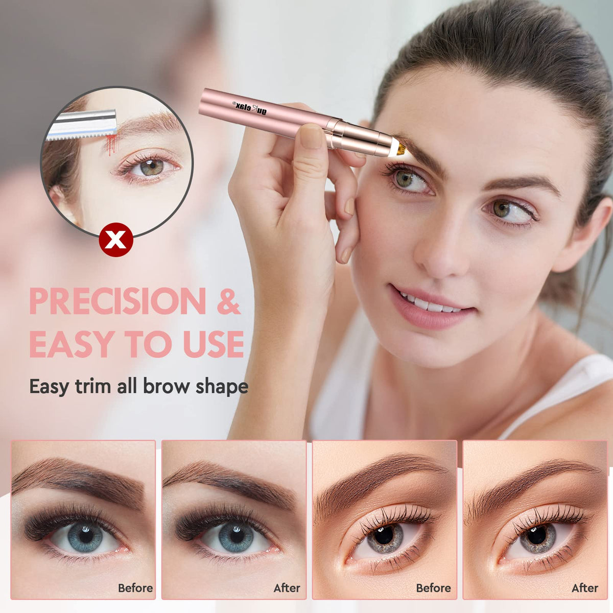 gurelax precision head closeup highlighting ultra-fine blade for accuracy