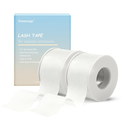 guuooge front packaging showing two white rolls and product labeling for clear identification and trust