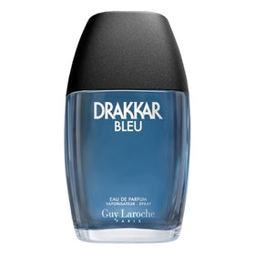Guy Laroche Drakkar Bleu applied on neck pulse point showing targeted long-lasting projection