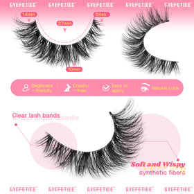 gvefetiee close-up of synthetic fiber texture — soft natural finish benefit