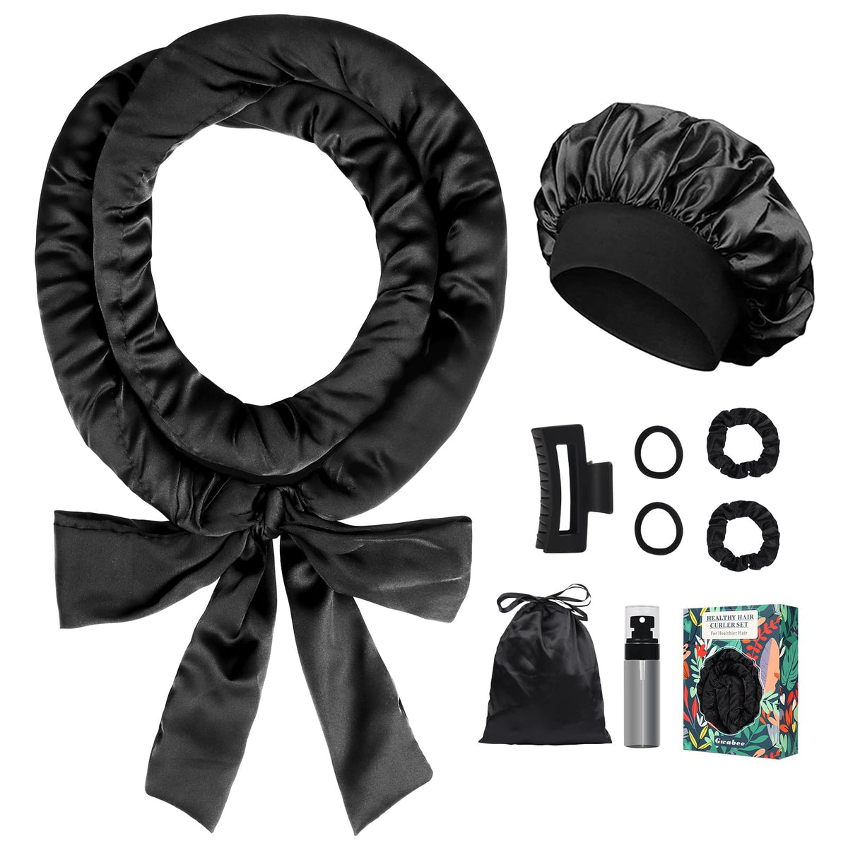 Gwabee packaging showing 70" rod set with accessories and gift box benefit: organized gift-ready kit