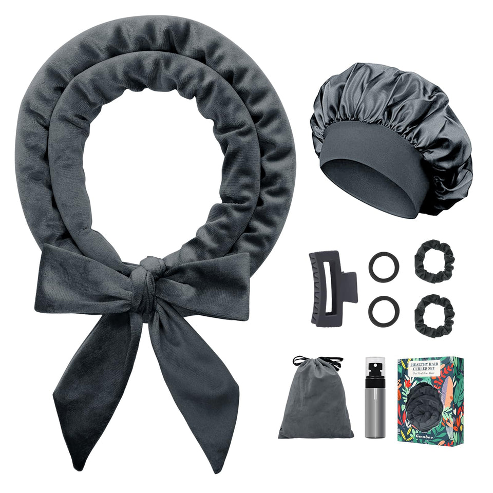 Gwabee front view of headband set showing complete contents and benefits