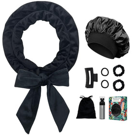 Gwabee front packaging showing the 9-piece curl set and gift box, promotes easy styling