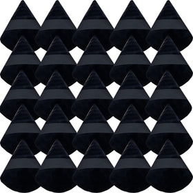 GXXMEI front view of 30-piece triangle powder puff pack showing quantity and color