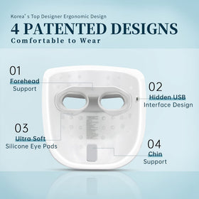 GYH adjustable chin pad demonstrating secure fit and tailored face coverage benefit
