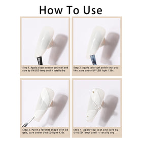 Gyraolvant jar beside brush showing product size and tools