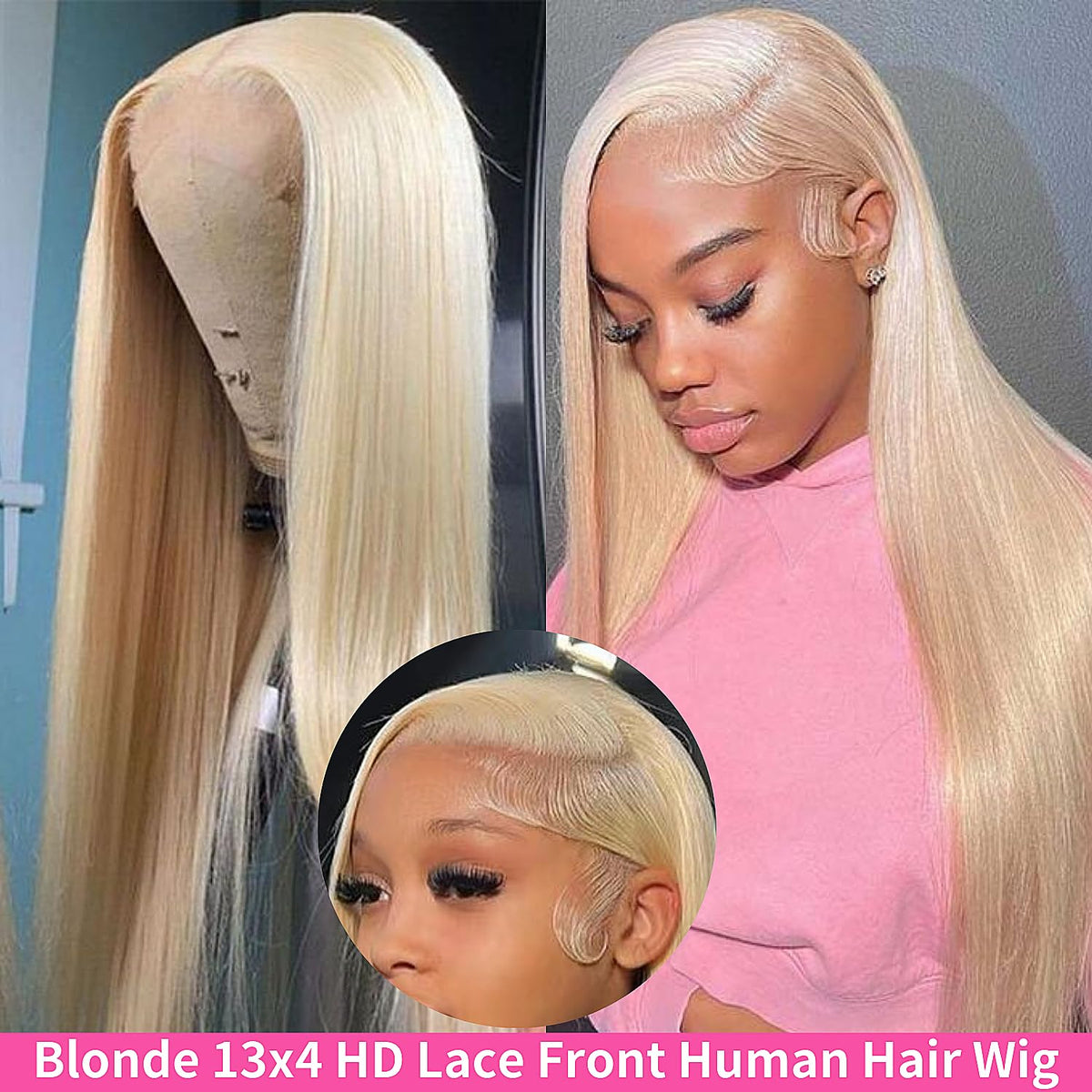 GZX baby hair and pre-plucked hairline detail for seamless finish