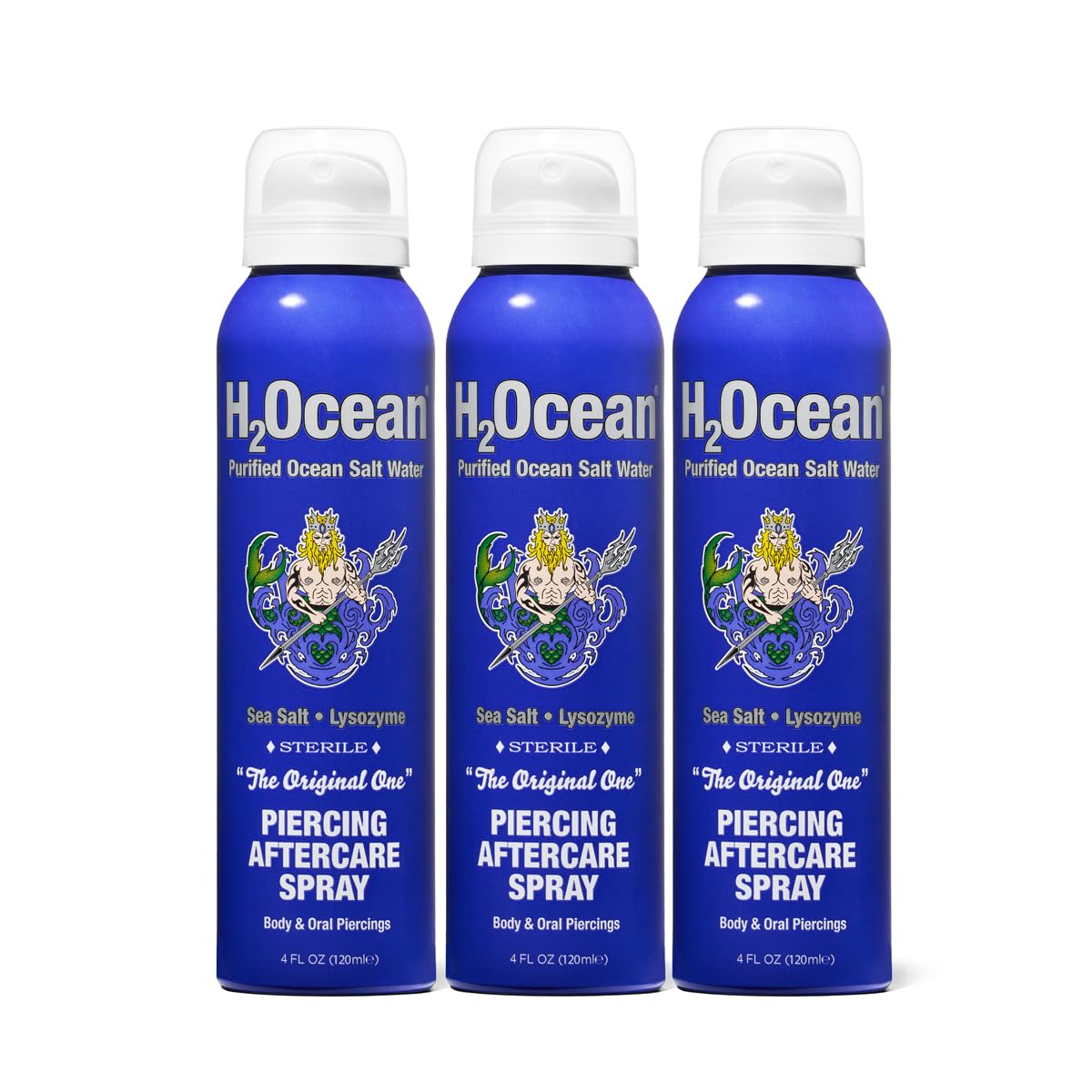 H2Ocean front packaging showing brand and clean design benefit