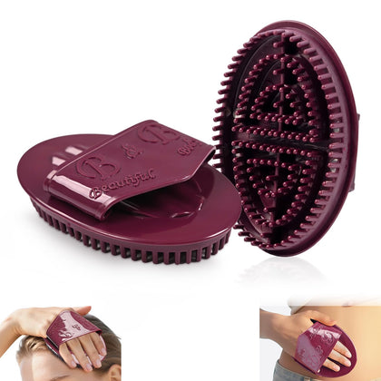 Hacole meridian brush front view showing compact design and easy handling