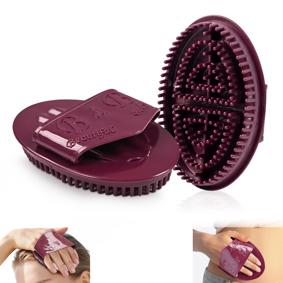 Hacole meridian brush front view showing compact design and easy handling