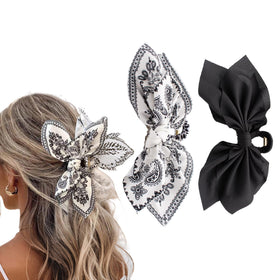 hadutrek front packaging showing black white paisley bows, elegant gift-ready