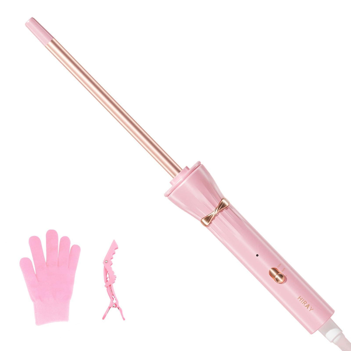 hahahope wand front view showing compact design and quick styling benefit