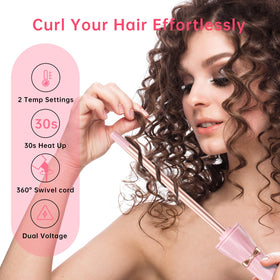 hahahope 360-degree swivel cord detail preventing tangles while styling