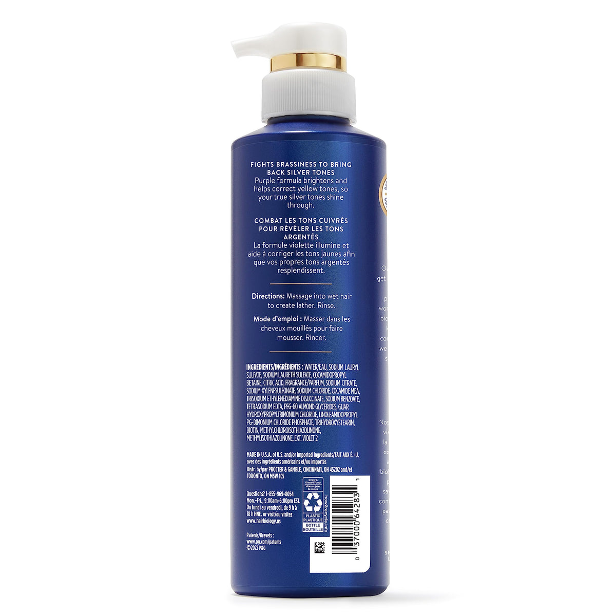 Hair Biology on bathroom shelf indicating everyday routine and fresh scent