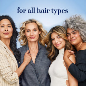 Hair Biology lifestyle photo of styled hair showing natural-looking volume