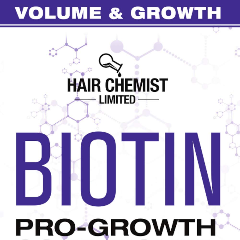 Hair Chemist back label close-up displaying ingredient list and usage directions for confident application