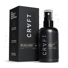 Hair Craft Co. CRVFT front bottle shot showing clean branding and size benefit