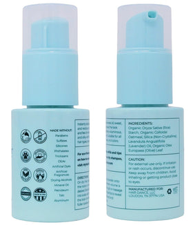 Hair Dance travel kit on styling table for convenient on-the-go refresh