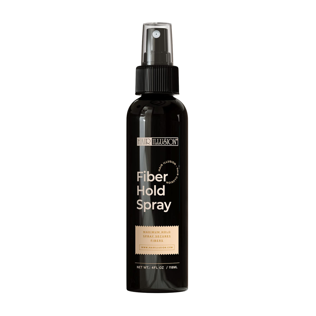 Hair Illusion front spray can showing label and 4 oz size benefit
