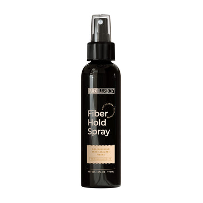 Hair Illusion front spray can showing label and 4 oz size benefit