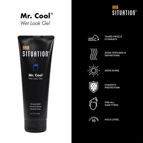 Hair Situation ingredient layout showing vitamins for strengthened hair
