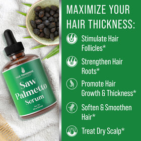 Hair Thickness Maximizer oil texture close-up showing lightweight, non-greasy finish