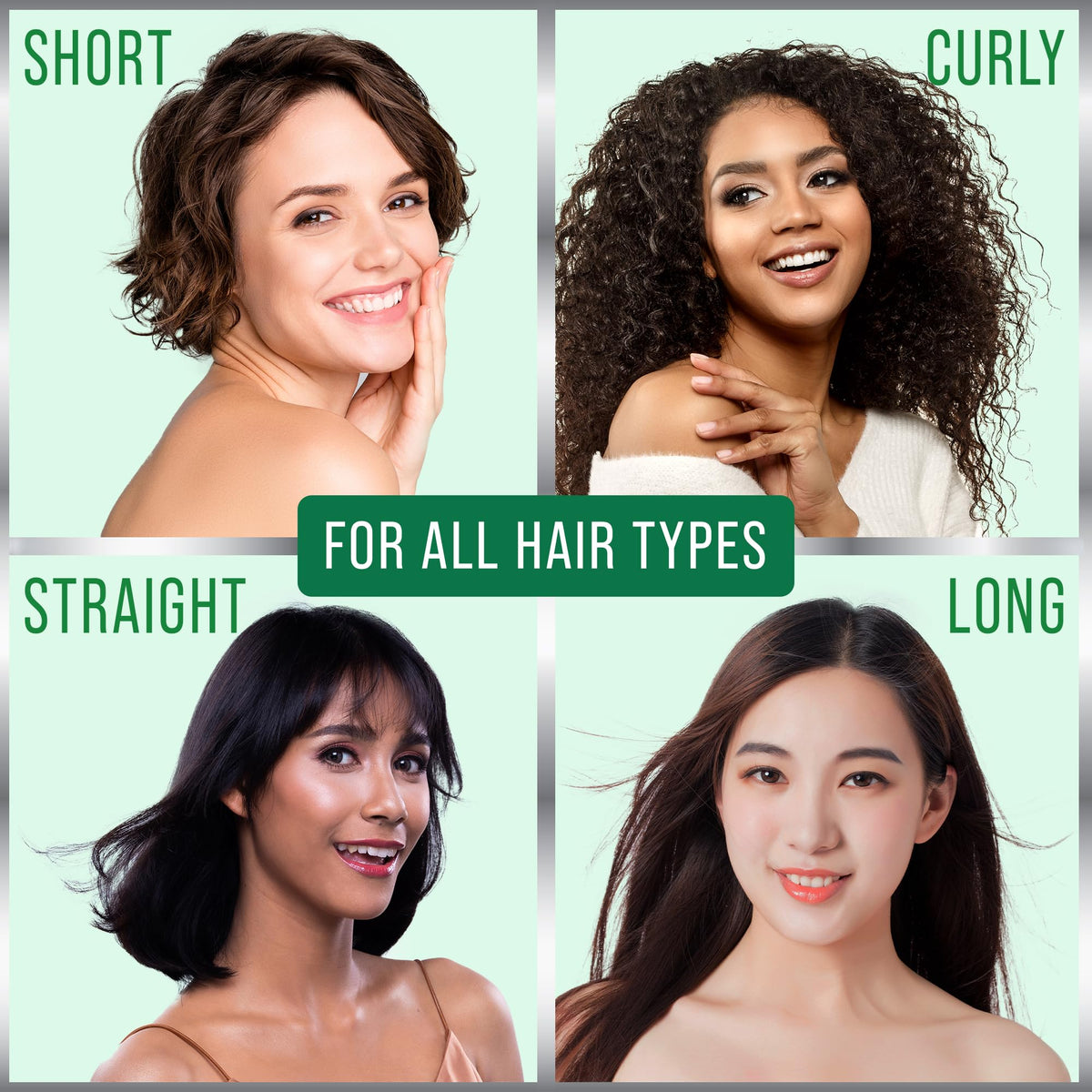 Hair Thickness Maximizer bottle beside hand illustrating the compact 1oz size