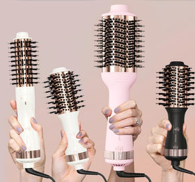 Hair Trends control panel showing two speeds and three temperature settings