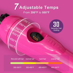 Hair Trends hot comb ceramic teeth close-up delivering even heat for smoother, frizz-reduced hair