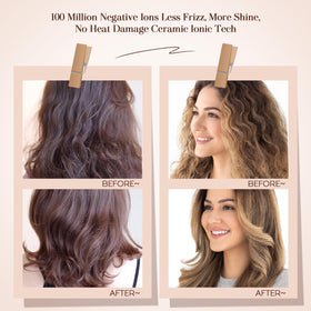 Hair Trends brush held in hand to show lightweight 0.88 lb travel convenience