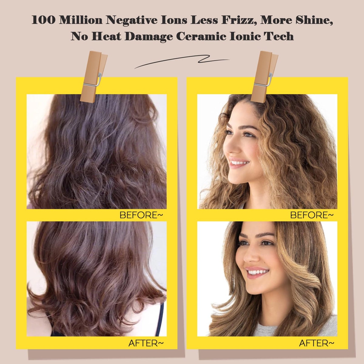 Hair trends international adaptor set displayed for worldwide dual-voltage convenience