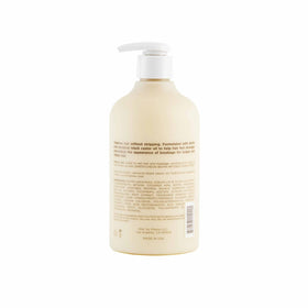 Hairitage back label ingredient list emphasizing biotin and castor oil benefits for transparency