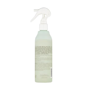 Hairitage bottle on vanity demonstrating easy everyday styling access