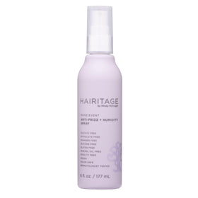 Hairitage front packaging 6oz bottle showing brand and product benefit