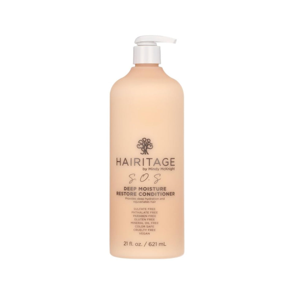Hairitage front packaging showing product and volume for clear identification and trust
