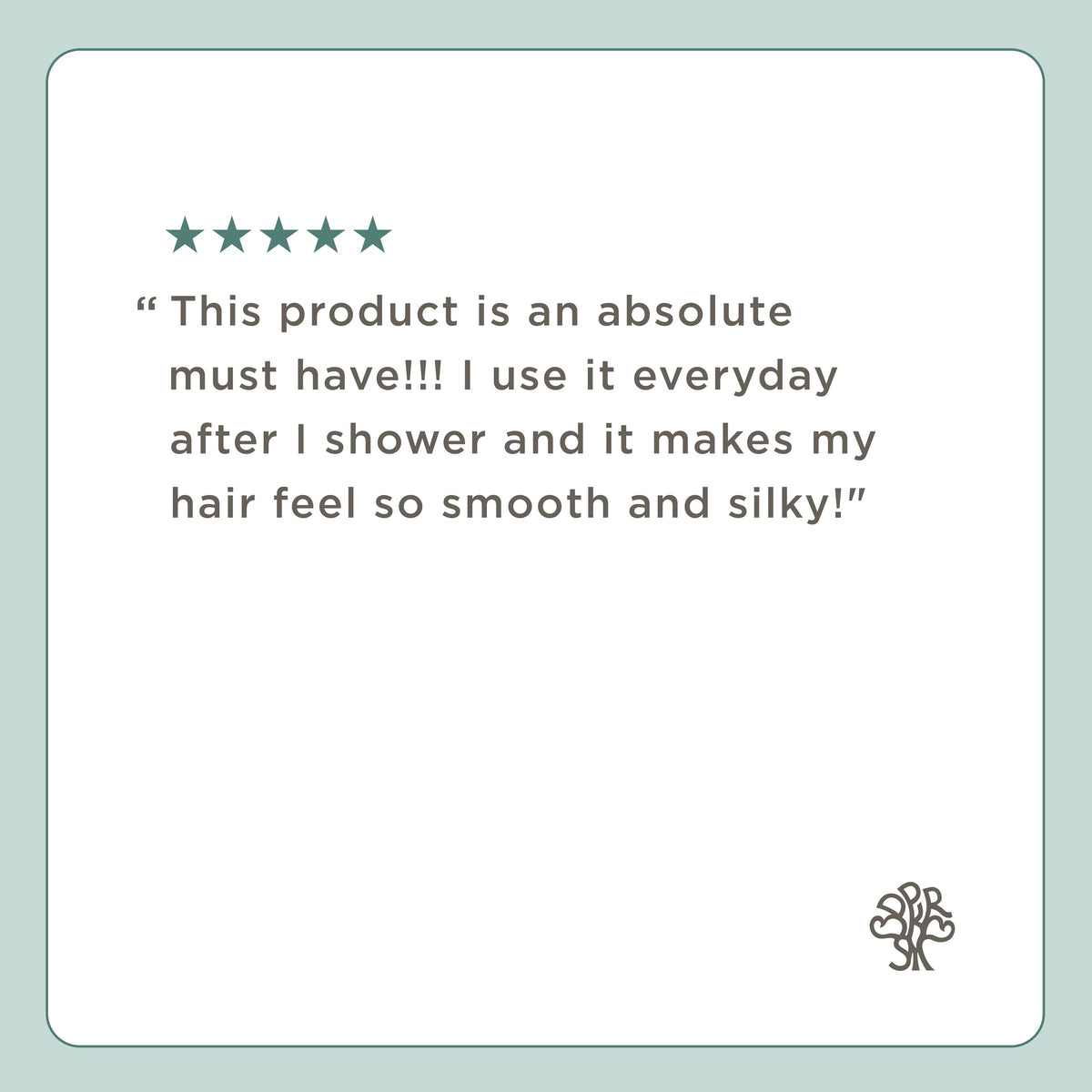 Texture shot of Hairitage on hair ends showing smoother, hydrated strand appearance