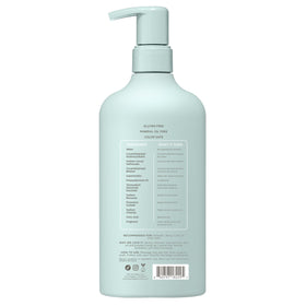 Hairitage bottle on bathroom shelf creating a calm, luxe routine