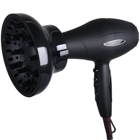 Hairizone diffuser drying curly hair to reduce frizz and boost volume