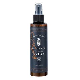 Hairplexx front packaging showing sea salt volume spray and matte finish benefit