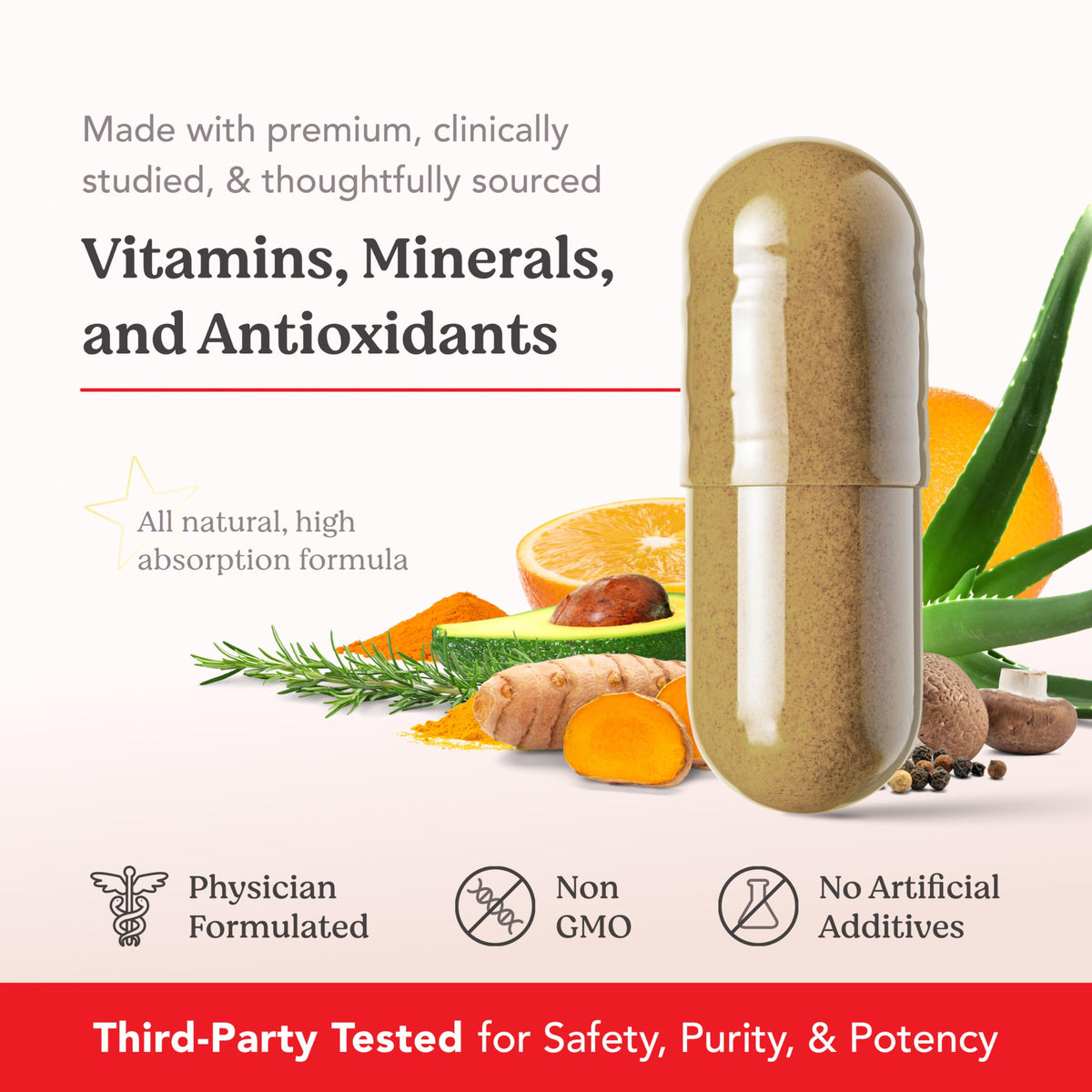 HAIRtamin capsule texture macro revealing uniform premium fill