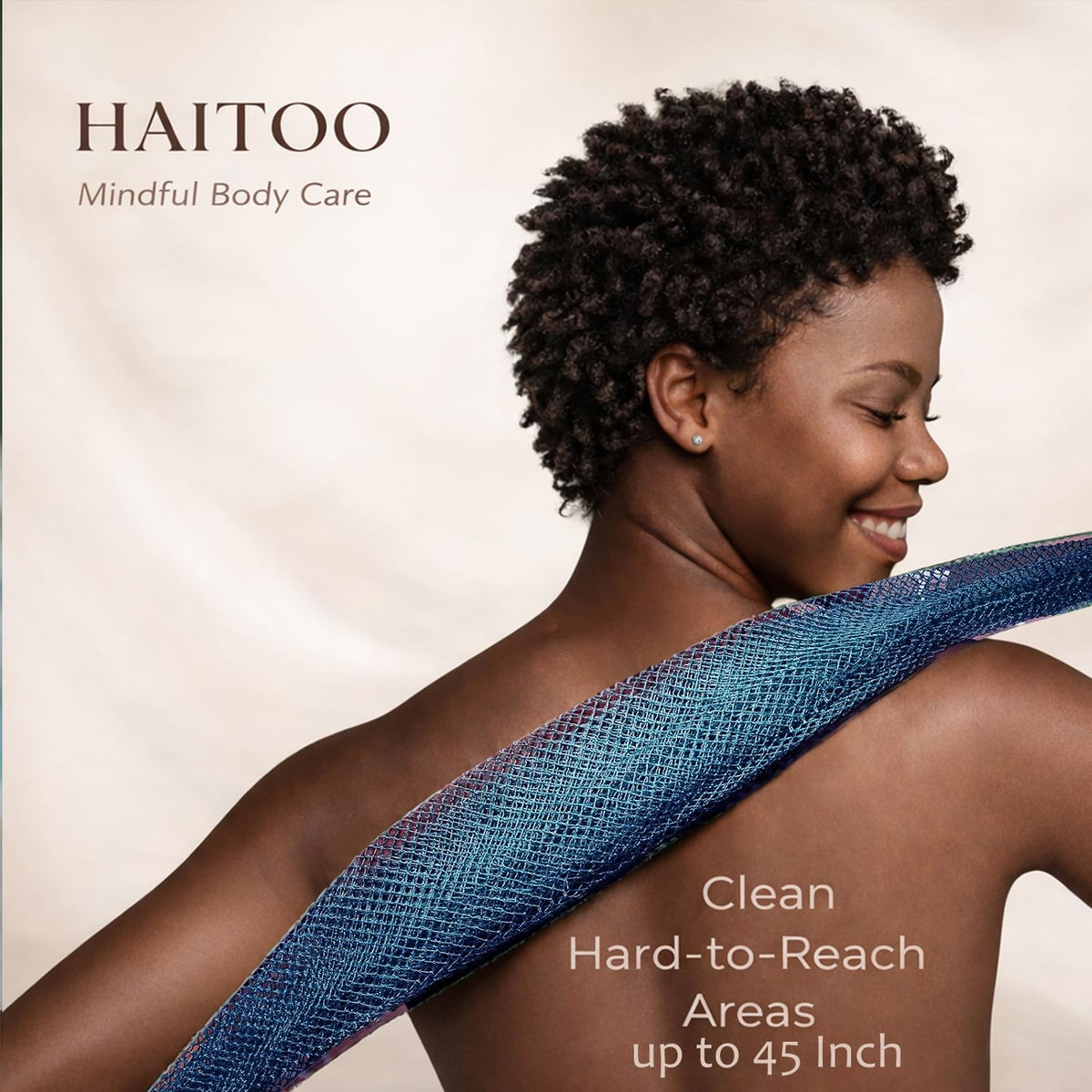 HAITOO extended net length displayed to show reach and coverage benefits